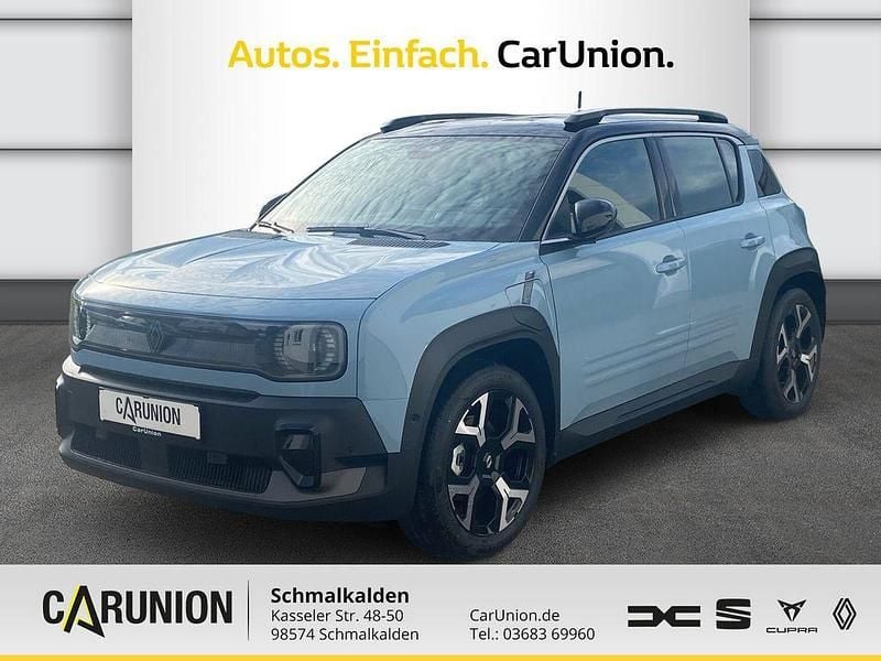 Neu Renault 4 E-Tech Komfort 77 kW (106 PS) 2025 Kumulusblau, black pearlschwarz metallic SUV