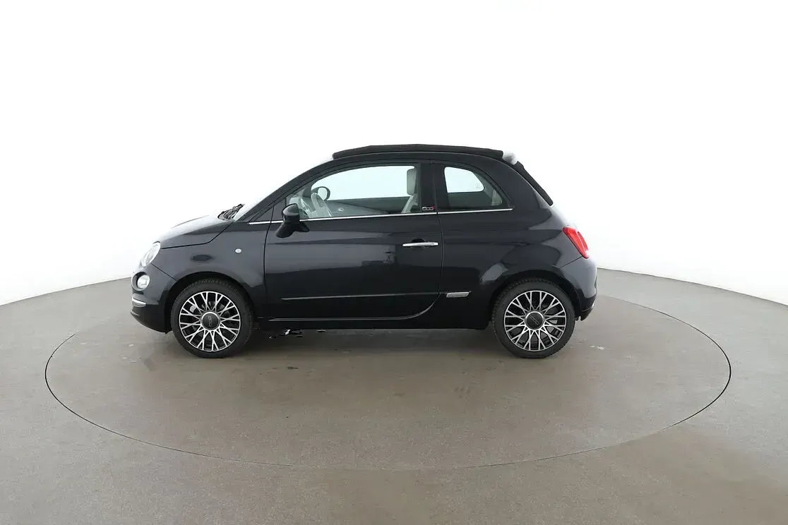 Gebraucht Fiat 500C Lounge 69 PS (50 kW) 2018 Schwarz Cabrio