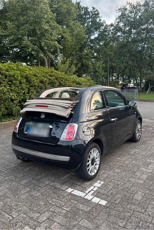 Schwarz Gebraucht 2013 Fiat 500C Cabrio | 5.000 € (Superpreis) - Bild 1/4
