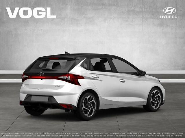 Gebraucht Hyundai i20 Trend 101 PS (74 kW) 2024 Atlas white / sol Limousine