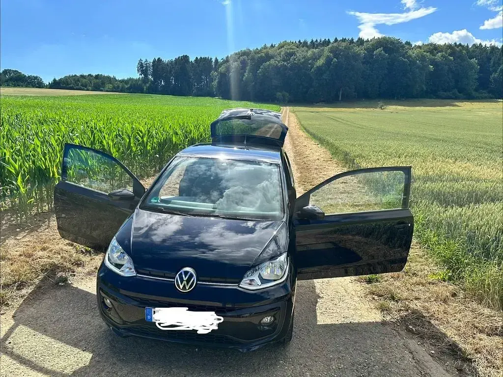 Gebraucht VW up! Active 65 PS (47 kW) 2023 Schwarz Kleinwagen