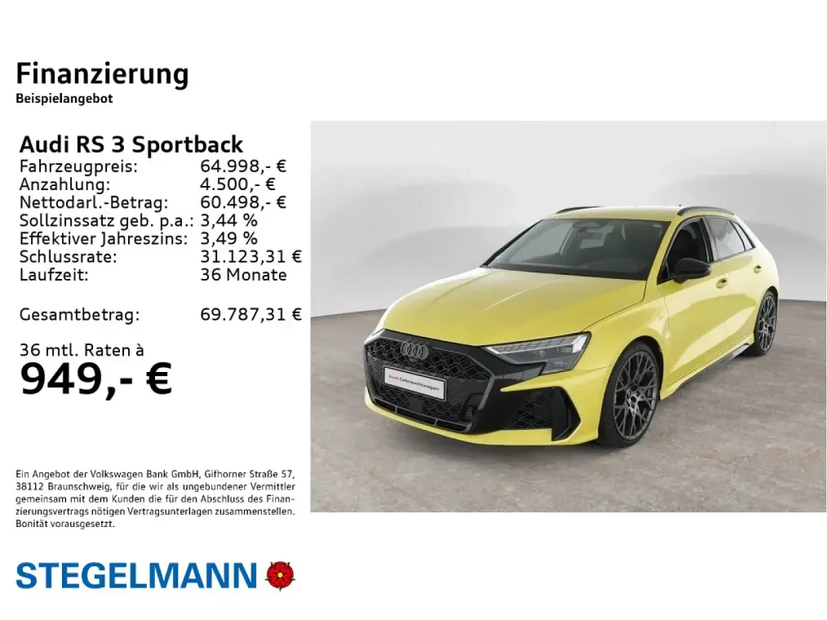 Gebraucht Audi RS3 400 PS (294 kW) 2025 Limousine