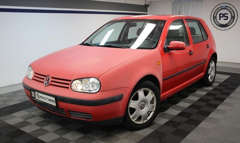 Rot Gebraucht 1998 VW Golf IV Limousine | 999 € (Superpreis) - Bild 1/4