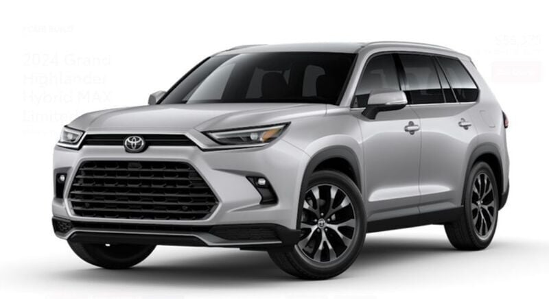 Gebraucht Toyota Highlander Platinum 362 PS (266 kW) 2024 Schwarz SUV
