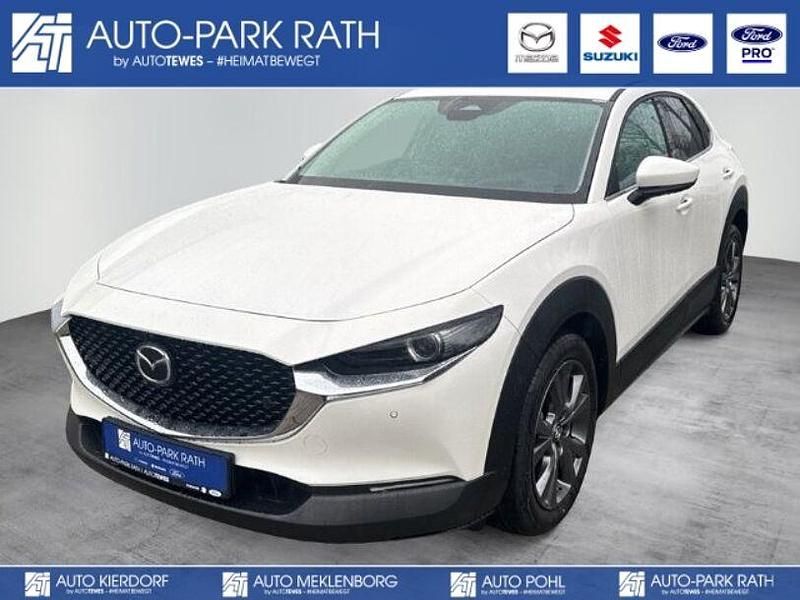 Neu Mazda CX-30 Exclusive-Line 186 PS (136 kW) 2025 Snowflake white pearl (weiss) SUV