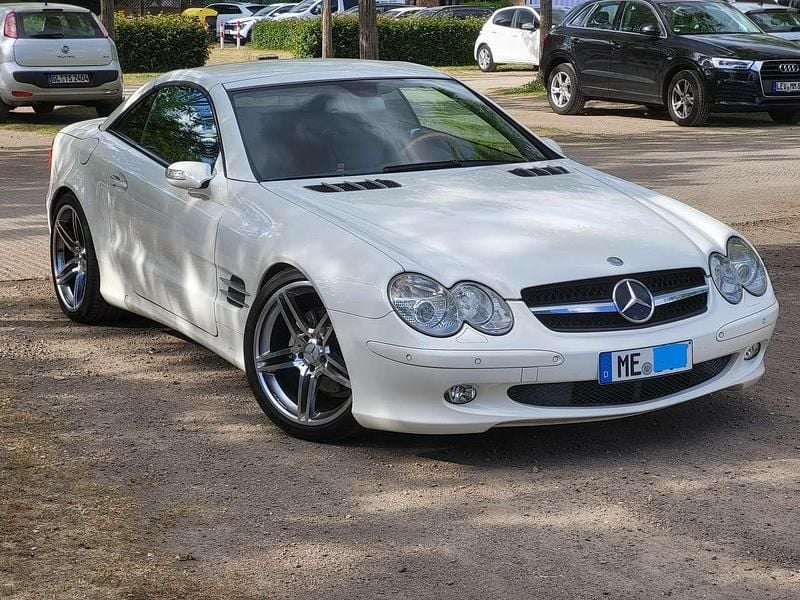 Gebraucht Mercedes SL350 245 PS (180 kW) 2005 Weiß Cabrio