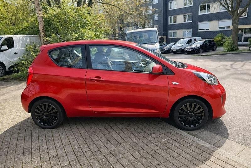 Gebraucht Kia Picanto Edition 7 67 PS (49 kW) 2016 Rot Kleinwagen