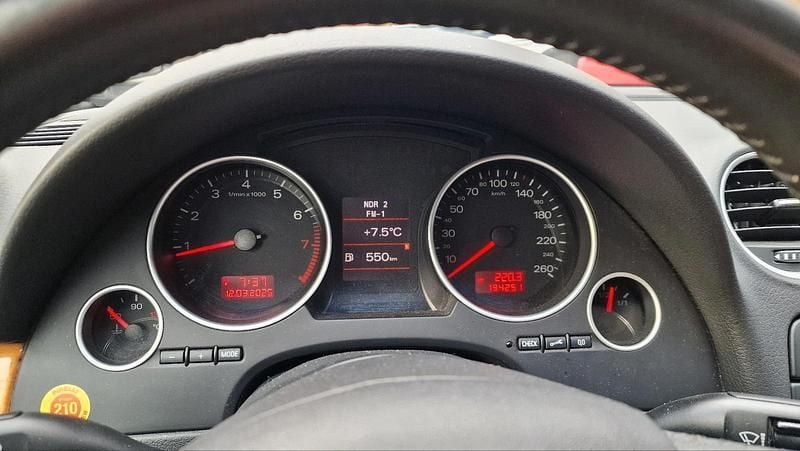 Gebraucht Audi A4 Cabriolet S-Line 160 PS (117 kW) 2007 Schwarz Cabrio