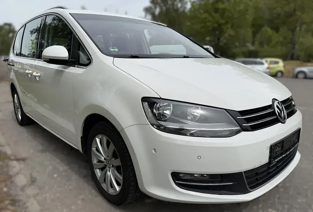 Gebraucht VW Sharan Highline 170 PS (125 kW) 2011 Weiß Van / Kleinbus