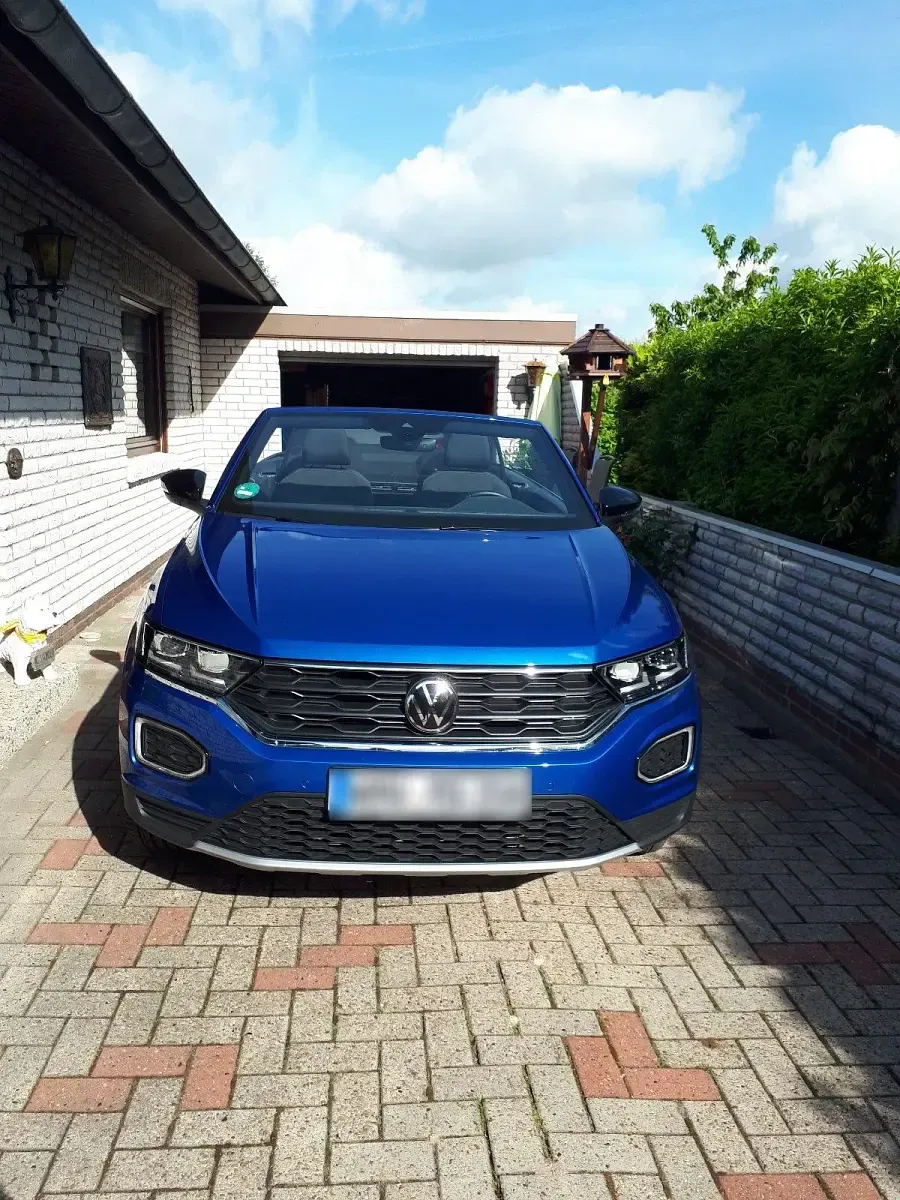 Gebraucht VW T-Roc R-line 150 PS (110 kW) 2021 Blau SUV