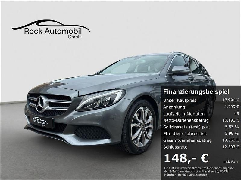 Gebraucht Mercedes C220 170 PS (125 kW) 2016 Grau Kombi