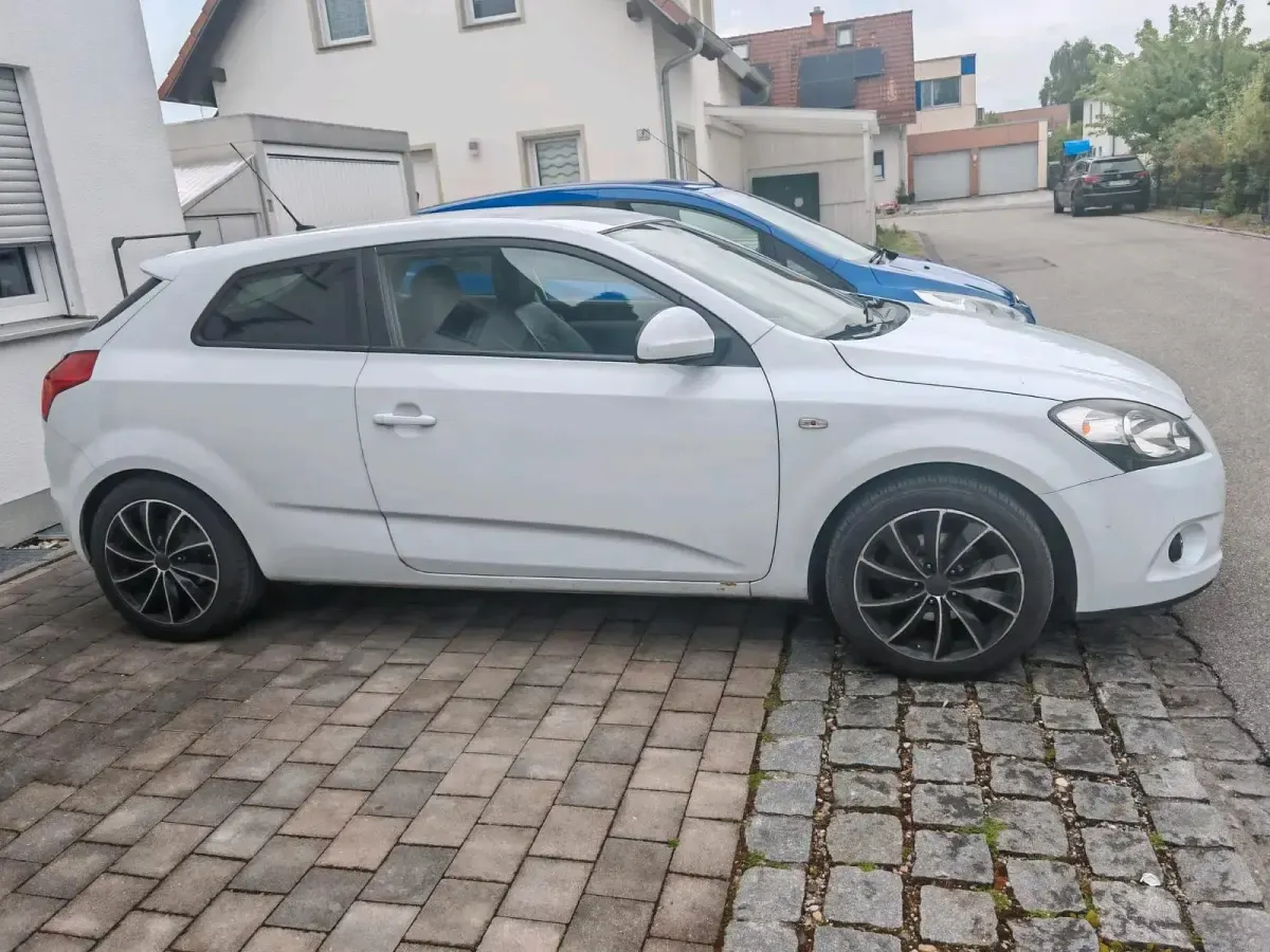 Używany Kia Ceed 126 KM (92 kW) 2009 Biały Hatchback