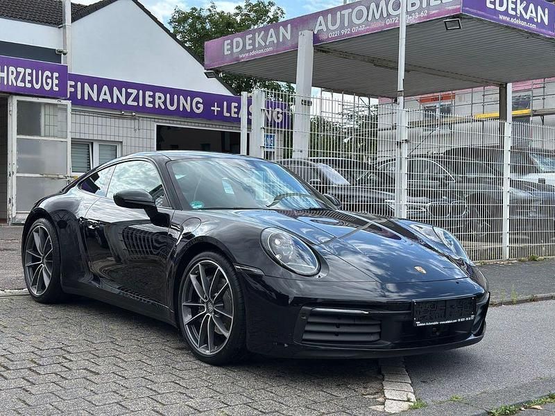 Schwarz Gebraucht 2021 Porsche 911 Carrera Chrono Coupé | 109.900 € (Etwas zu teuer) - Bild 1/4