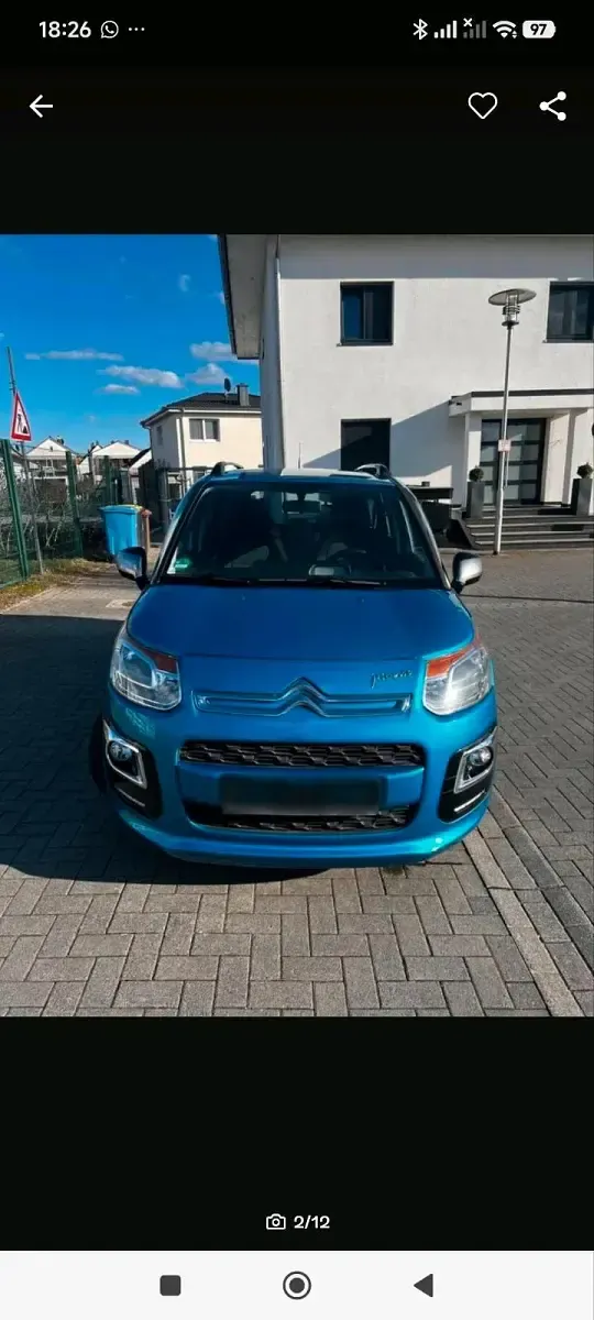 Gebraucht Citroën C3 120 PS (88 kW) 2015 Blau Van / Kleinbus