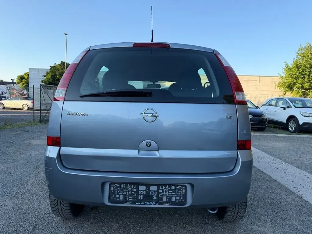 Gebraucht Opel Meriva Edition 101 PS (74 kW) 2005 Silber Van / Kleinbus