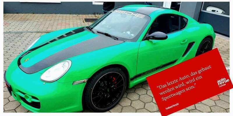 Grün Gebraucht 2009 Porsche Cayman S Sport Coupé | 44.444 € (Fairer Preis) - Bild 1/4