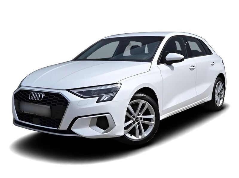Weiss Gebraucht 2021 Audi A3 Sportback Advanced Limousine | 24.849 € (Etwas zu teuer) - Bild 1/4