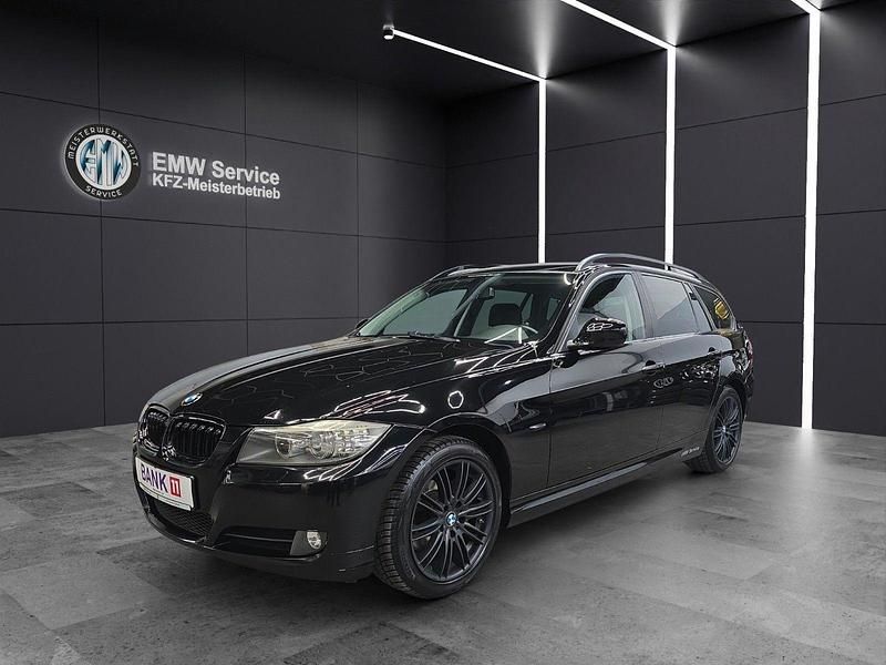 Schwarz Gebraucht 2008 BMW 318 Sport Line Kombi | 4.890 € (Teuer) - Bild 1/4