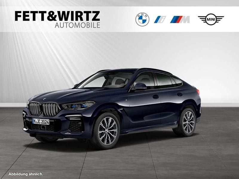 Carbonschwarz metallic Gebraucht 2022 BMW X6 M Sport SUV | 62.490 € (Superpreis) - Bild 1/3