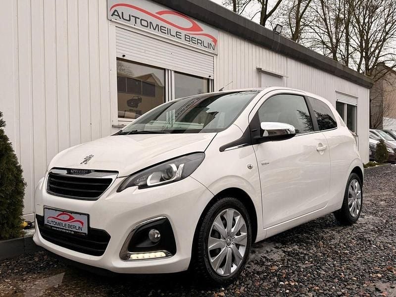 Weiß Gebraucht 2018 Peugeot 108 Style Kleinwagen | 6.900 € (Fairer Preis) - Bild 1/4