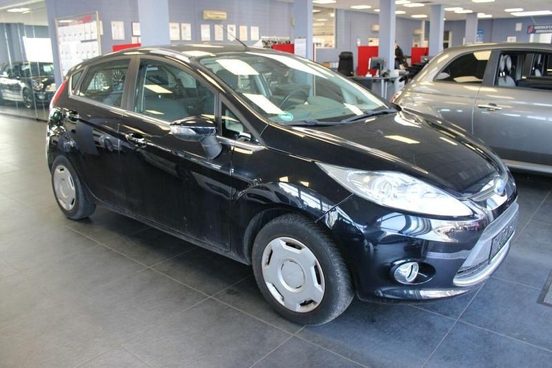 Gebraucht Ford Fiesta Ghia 82 PS (60 kW) 2008 Schwarz Kleinwagen