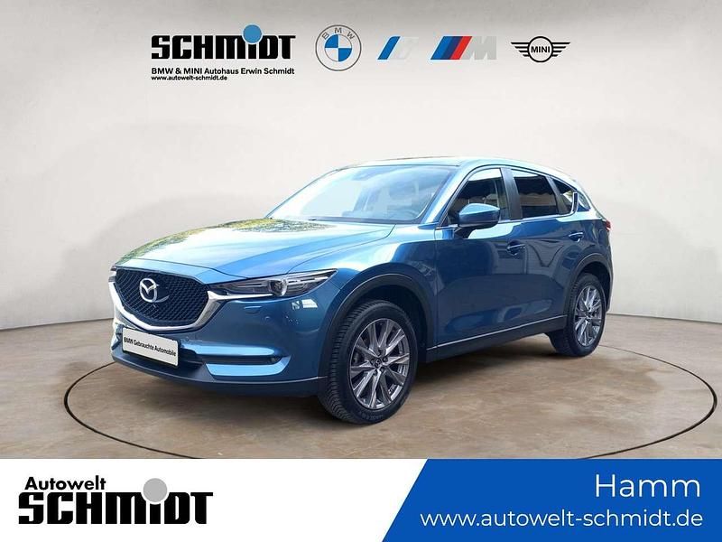 Eternal blue metallic Gebraucht 2019 Mazda CX-3 Kangei SUV | 20.989 € - Bild 1/4