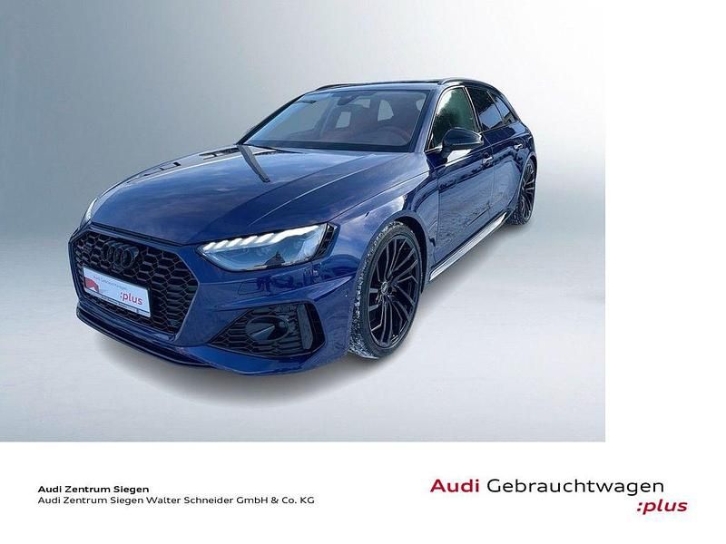 Navarrablau metallic Gebraucht 2022 Audi RS4 Ambiente Kombi | 64.910 € (Fairer Preis) - Bild 1/4
