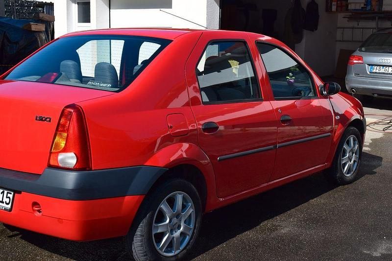 Rot Gebraucht 2006 Dacia Logan Limousine | 2.490 € (Fairer Preis) - Bild 1/4
