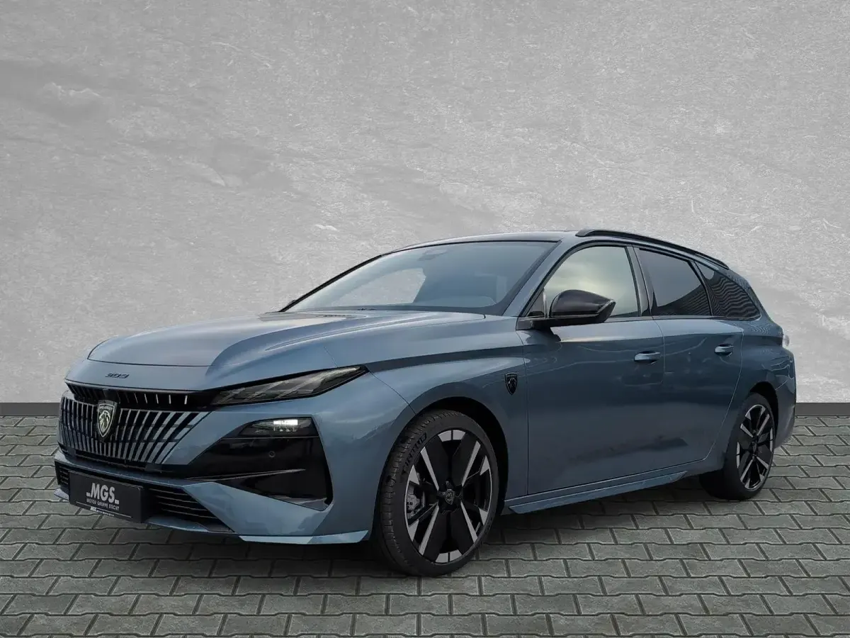 Neu Peugeot 308 SW GT 145 PS (106 kW) 2025 Ingaro blau Kombi