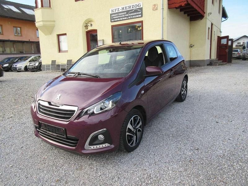 Gebraucht Peugeot 108 Allure 82 PS (60 kW) 2018 Violett Limousine