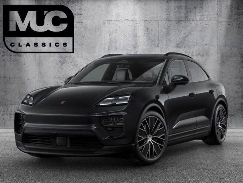 Tiefschwarzmetallic Gebraucht 2024 Porsche Macan SUV | 96.152 € (Superpreis) - Bild 1/4