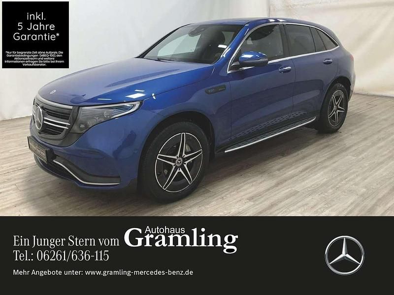 Spektralblau (metallic) Gebraucht 2023 Mercedes EQC400 AMG SUV | 51.499 € (Teuer) - Bild 1/4