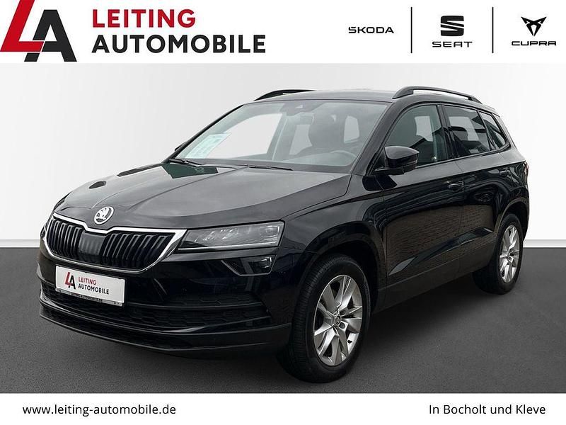Schwarz Gebraucht 2021 Skoda Karoq Style SUV | 25.945 € (Fairer Preis) - Bild 1/4