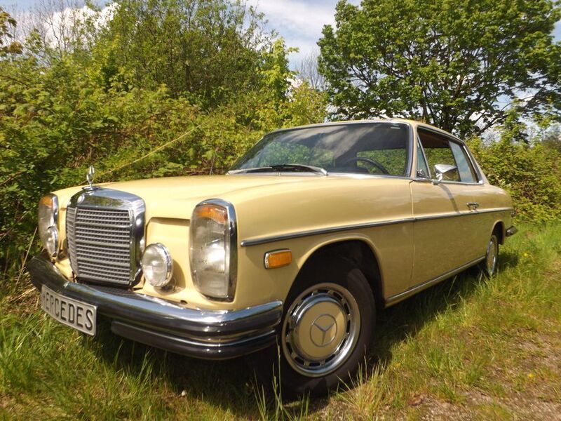 Gelb Gebraucht 1973 Mercedes 280 Coupé | 13.850 € - Bild 1/4