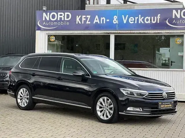 Gebraucht VW Passat Highline 190 PS (139 kW) 2017 Schwarz Kombi