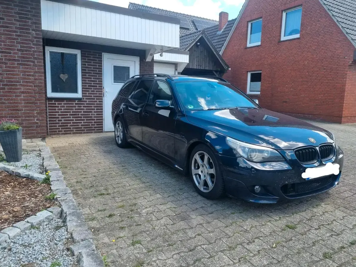Brugt BMW 535 2007 Sort Stationcar