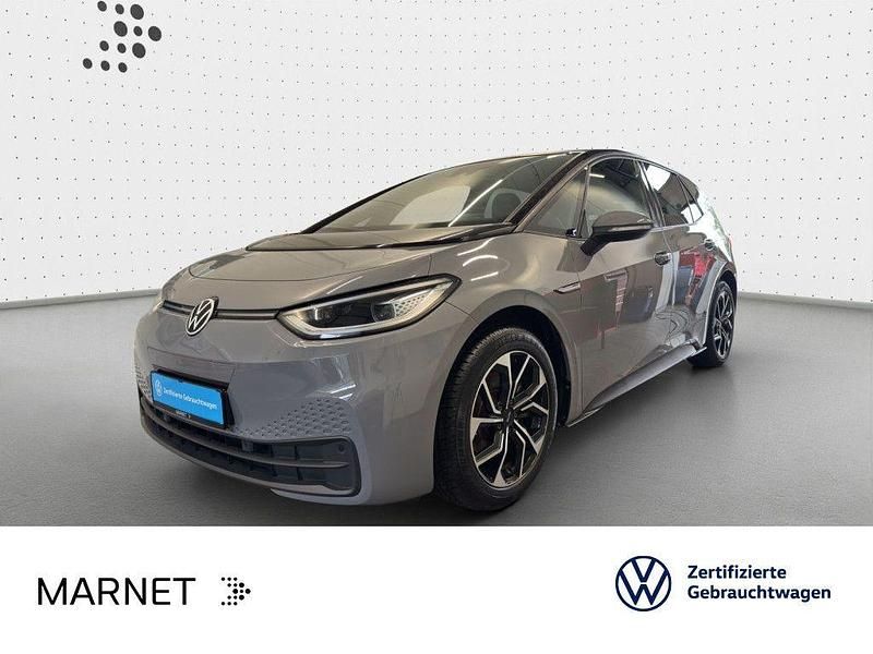 Mondsteingrau/schwarz Gebraucht 2021 VW ID.3 Family Kleinwagen | 21.930 € (Etwas zu teuer) - Bild 1/3