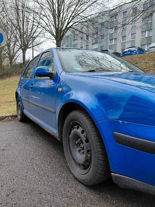 Gebraucht VW Golf IV 2000 Blau Kleinwagen