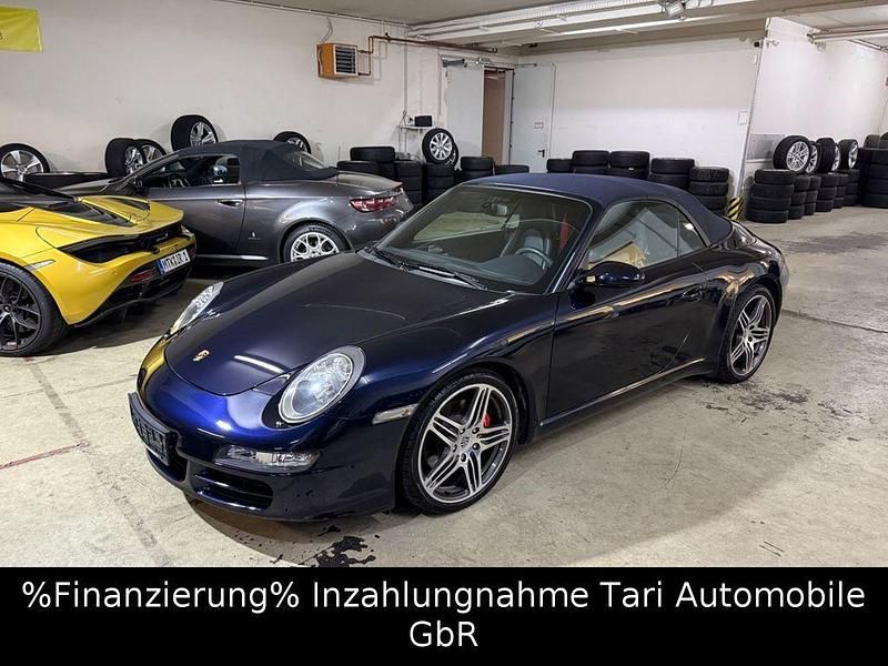 Gebraucht Porsche 911 Carrera S Cabriolet 355 PS (261 kW) 2007 Blau Cabrio