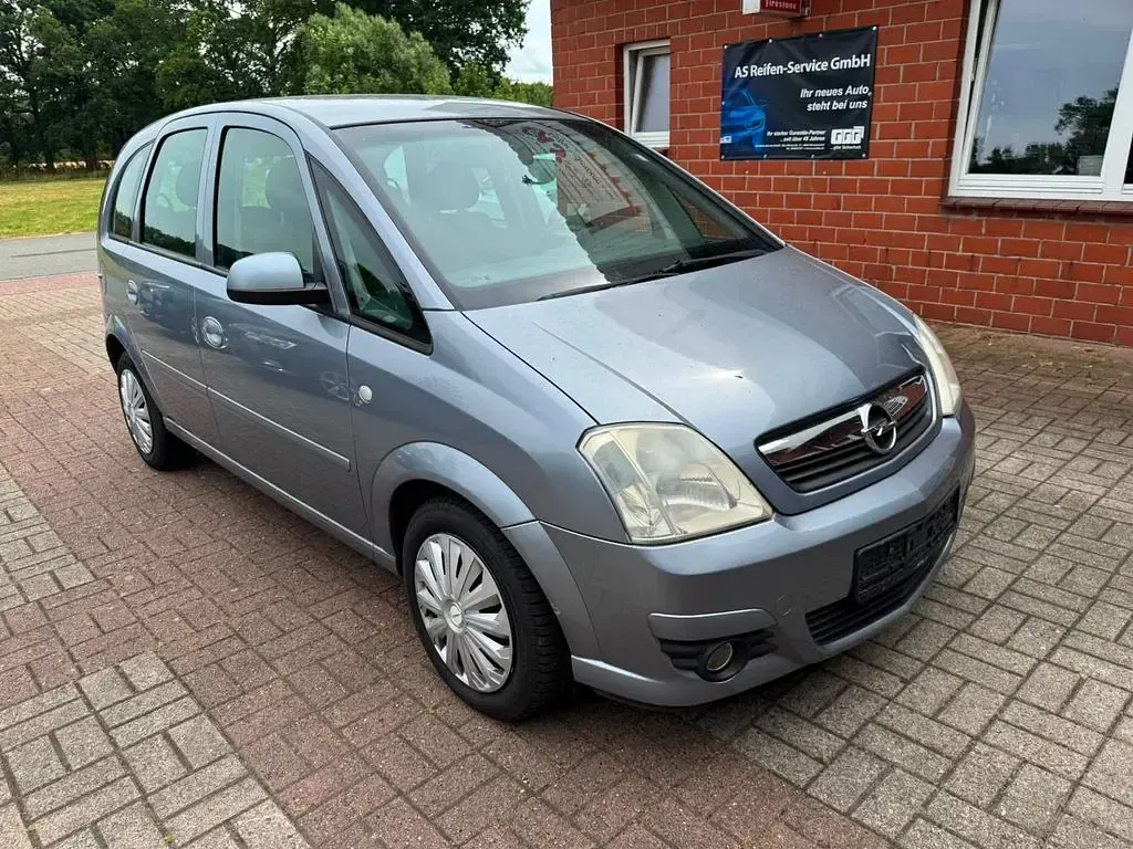 Gebraucht Opel Meriva Edition 101 PS (74 kW) 2008 Silber Van / Kleinbus