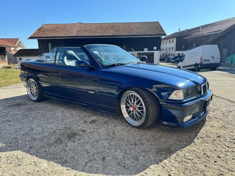 Blau Gebraucht 1997 BMW 328 Cabriolet Cabrio | 17.999 € - Bild 1/4