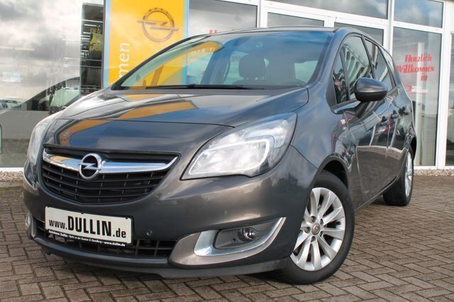 Grau Gebraucht 2017 Opel Meriva Active Van / Kleinbus | 12.950 € - Bild 1/4