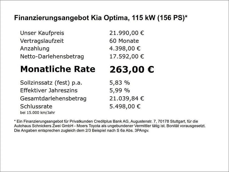 K3r) temptation red met. (rot Gebraucht 2017 Kia Optima Hybrid Spirit Limousine | 21.990 € (Teuer) - Bild 1/1