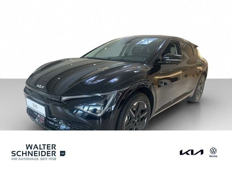 Auroraschwarz metallic Neu 2025 Kia EV6 SUV | 47.990 € (Guter Preis) - Bild 1/4