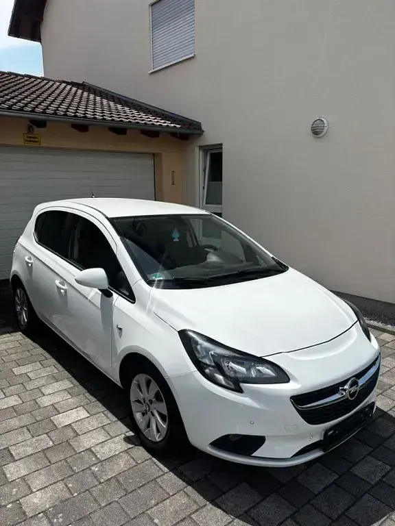 Gebraucht Opel Corsa Edition 90 PS (66 kW) 2015 Weiß Kleinwagen