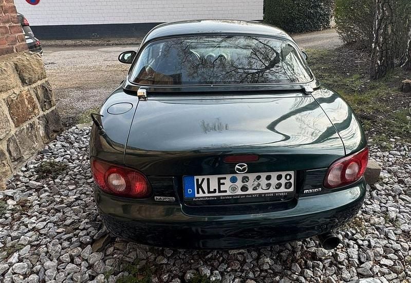 Gebraucht Mazda MX5 110 PS (80 kW) 2001 Grün Cabrio