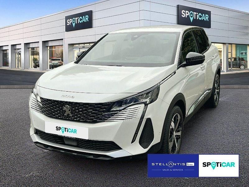 Weiß perlmuttweiß Gebraucht 2023 Peugeot 3008 Allure SUV | 21.890 € (Superpreis) - Bild 1/4