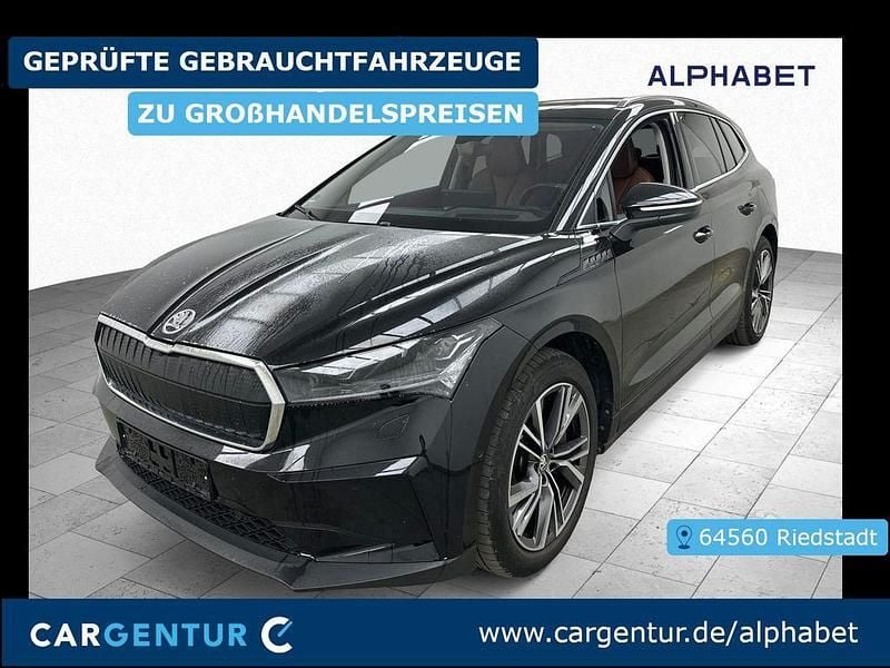 Blackmagic perleffekt Gebraucht 2022 Skoda Enyaq iV ecoSuite SUV | 31.395 € (Guter Preis) - Bild 1/2