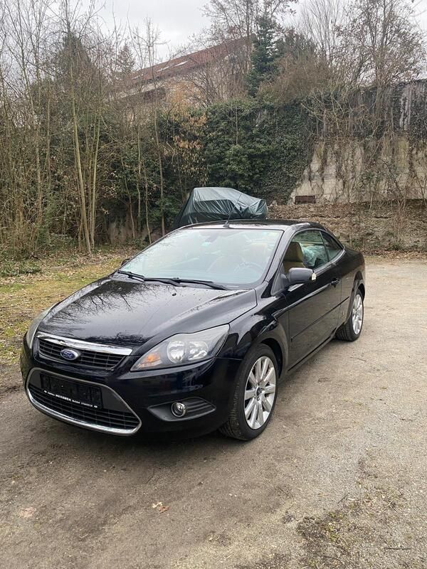 Schwarz Gebraucht 2009 Ford Focus Cabriolet Cabrio | 6.490 € (Fairer Preis) - Bild 1/4
