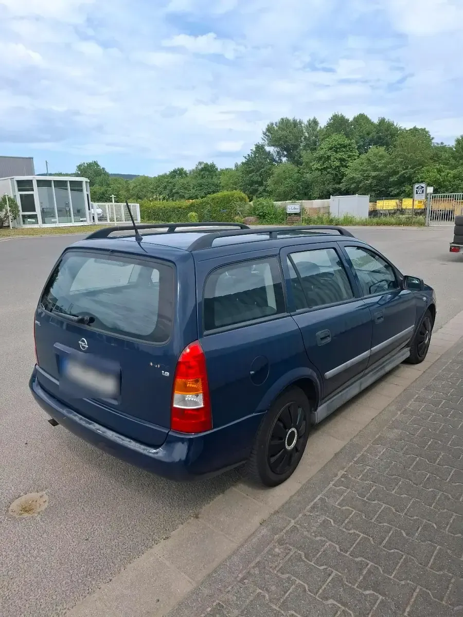 Gebraucht Opel Astra 85 PS (62 kW) 2000 Blau Kombi